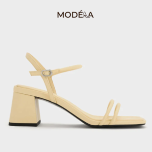 Giày sandals cao gót Strappy Trapeze-Heel