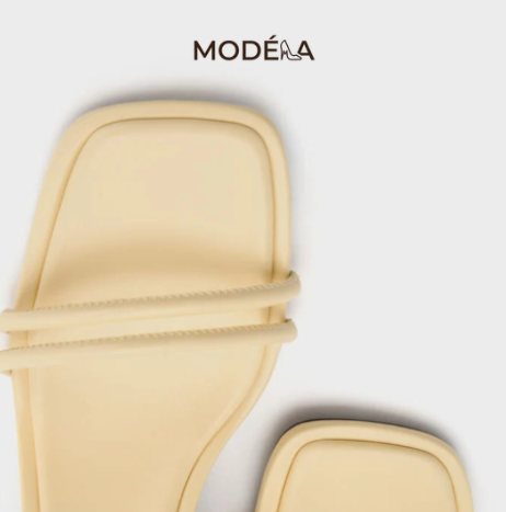 Giày sandals cao gót Strappy Trapeze-Heel - Ảnh 4